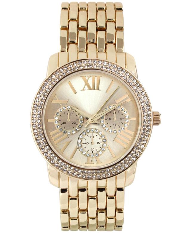 I.n.c. International Concepts Womens Gold-Tone Bracelet Watch 38mm, Created for Macys Product Image