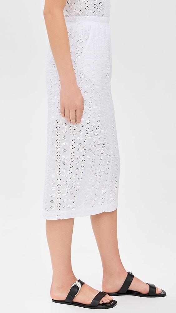 Stateside Eyelet Midi Skirt | Shopbop Product Image