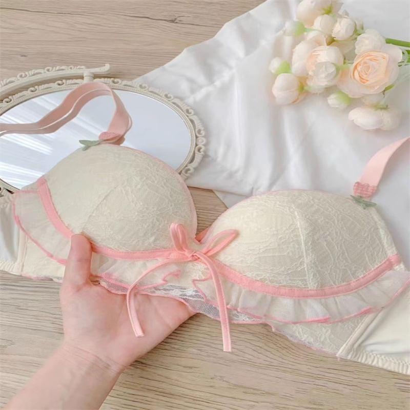 Lace Bra Top / Panties / Set Product Image