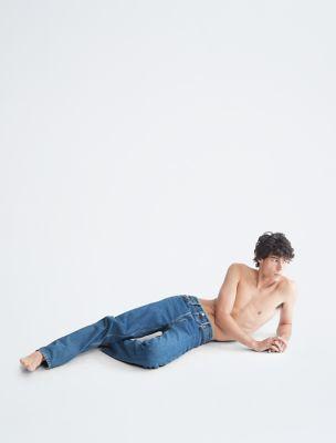 Standards Straight Fit Stone Indigo Selvedge Jeans Product Image