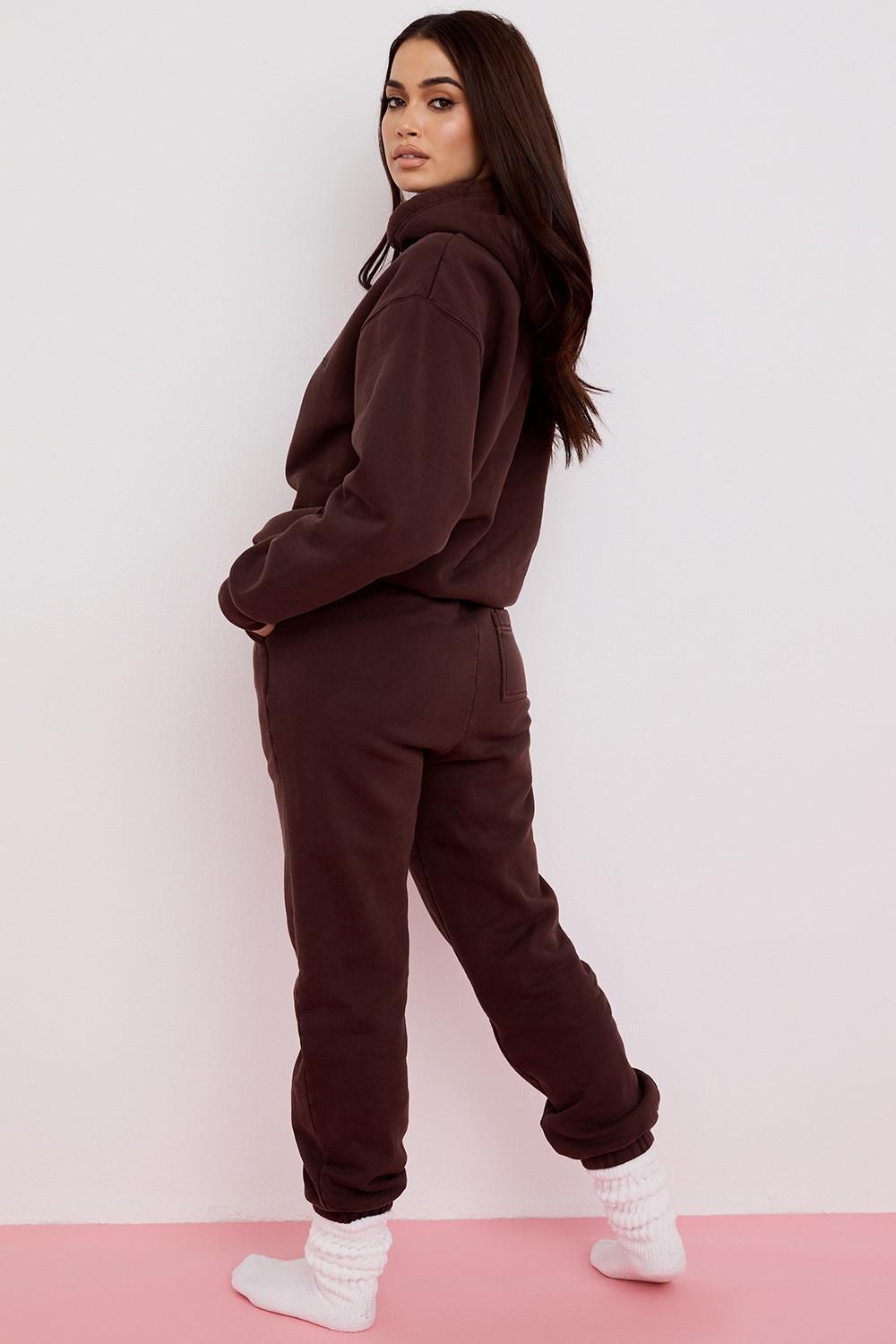 Sky Chocolate Fleece Back Jogging Trouser Product Image