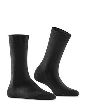 Falke Family Cotton Crew Socks (Dark ) Women's Low Cut Socks Shoes Product Image