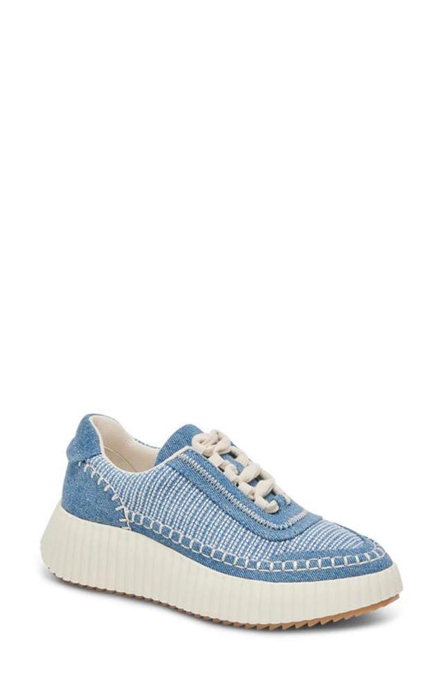 Dolen Platform Sneaker In Blue Product Image