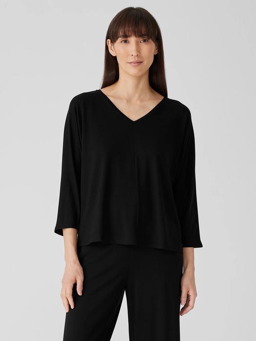 Fine Jersey Dolman-Sleeve Top Product Image