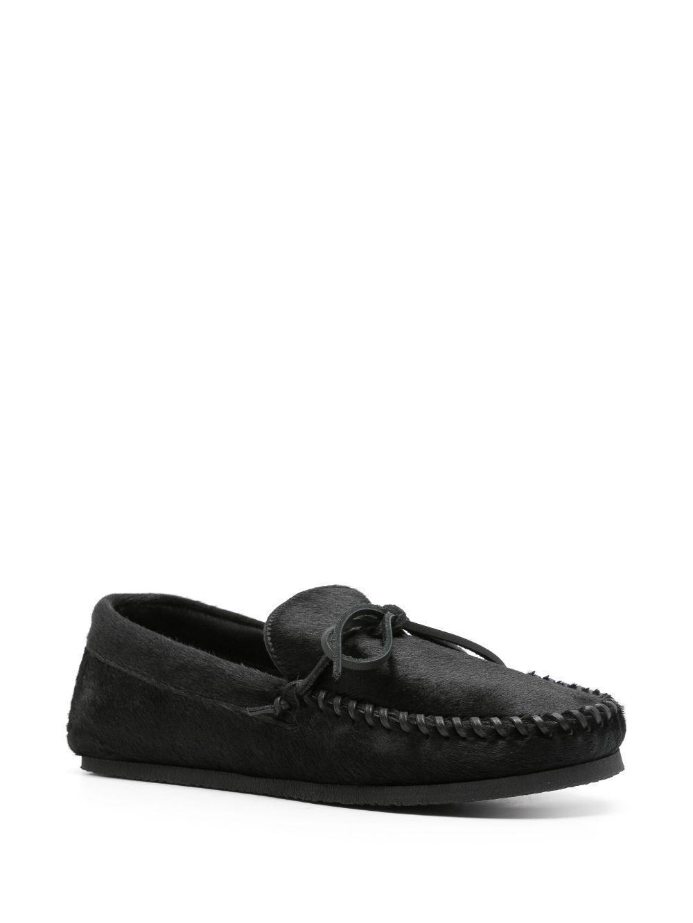 ISABEL MARANT Fitza Driver Loafers In Black Product Image