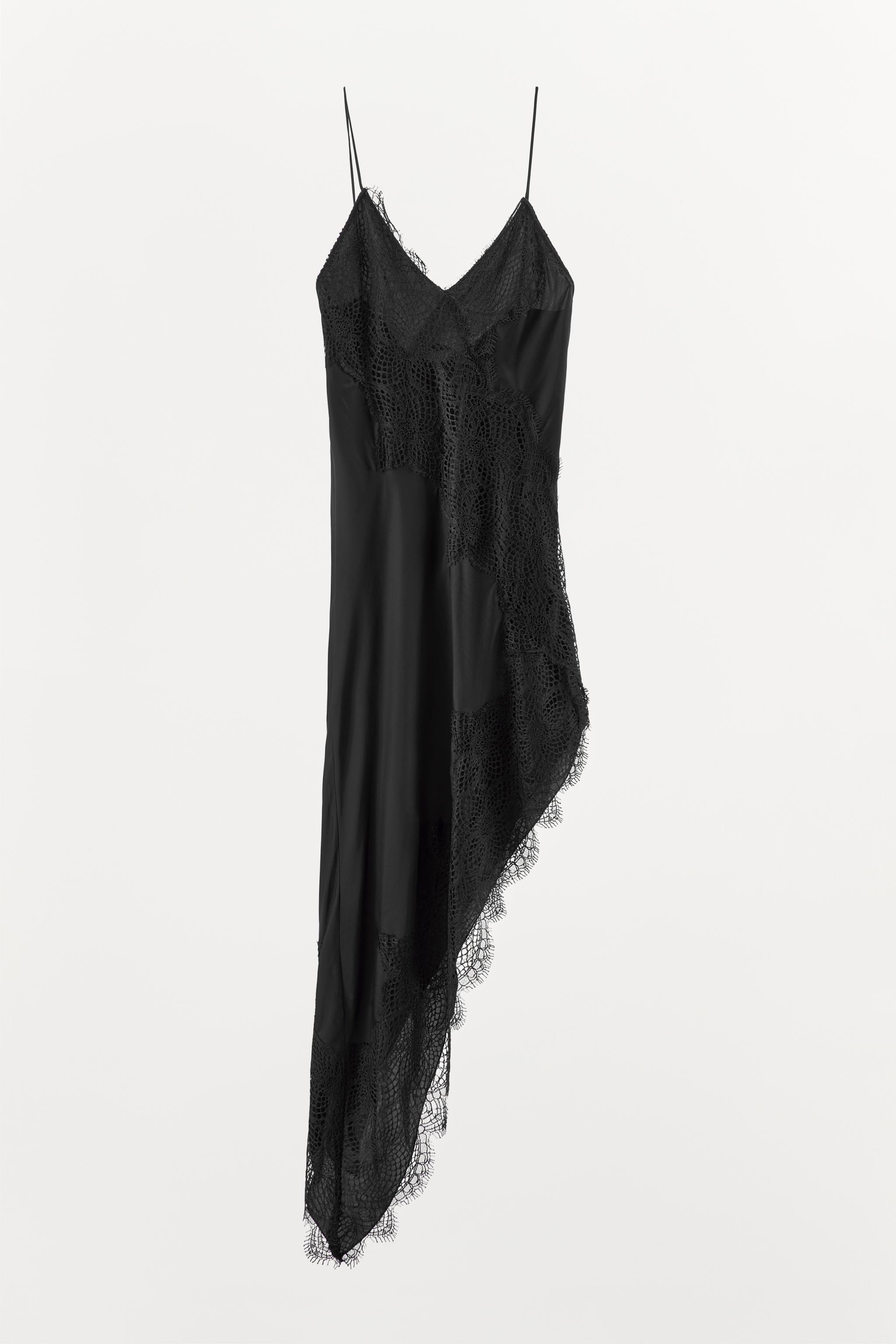 ASYMMETRIC LACE DRESS Product Image