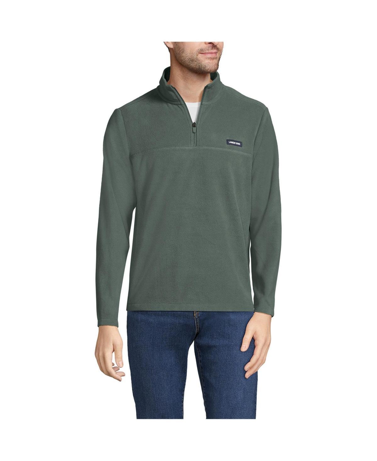 Mens Lands End Fleece Quarter-Zip Pullover Product Image