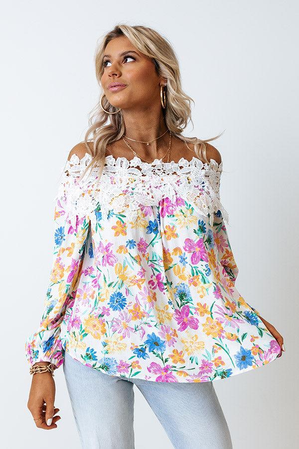 Blissful Garden Shift Top product image