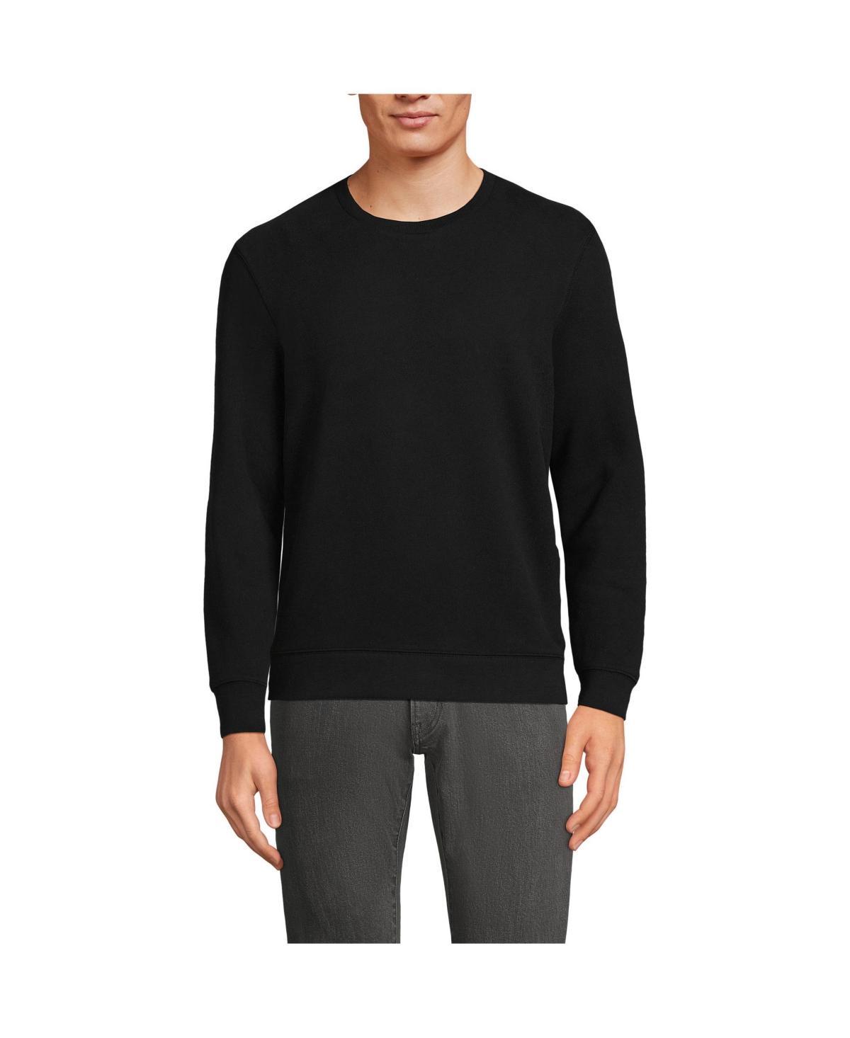 Lands End Mens Long Sleeve Serious Sweats Crew Sweatshirt Product Image