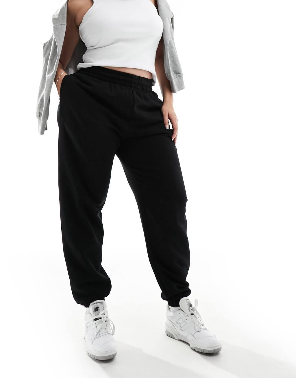 Yours sweatpants in black Product Image