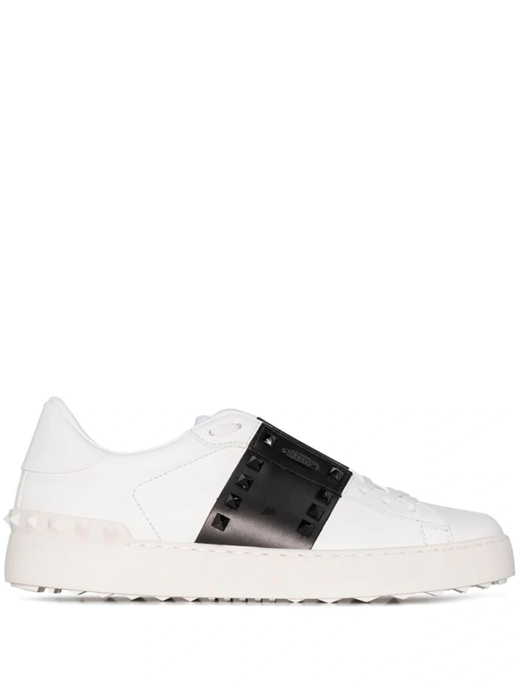 Rockstud Untitled Sneakers In White Product Image