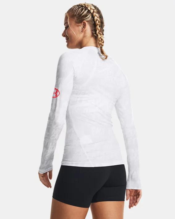 Women's HeatGear® Message Compression Long Sleeve Product Image