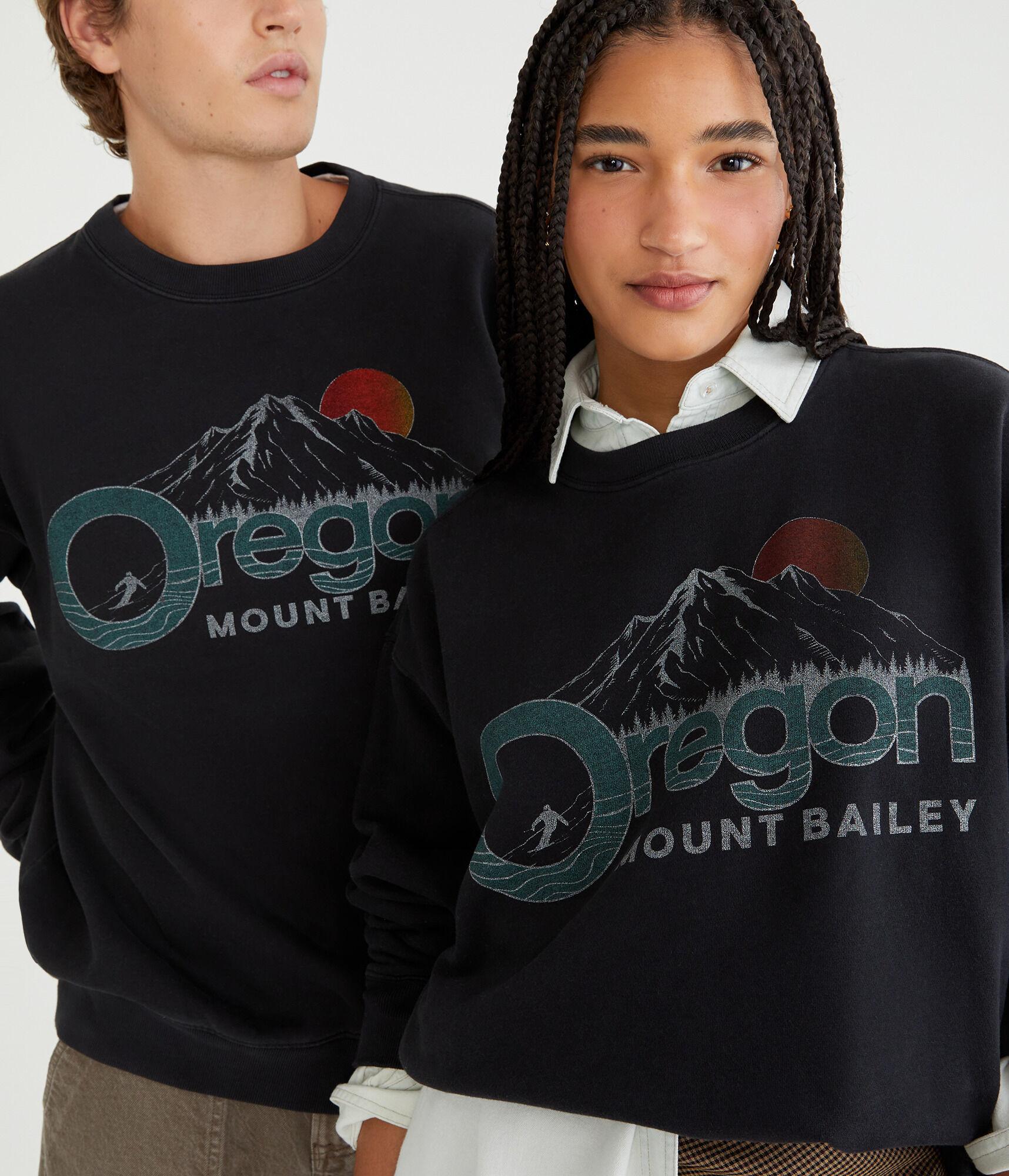 Mount Bailey Oregon Crew Sweatshirt Product Image