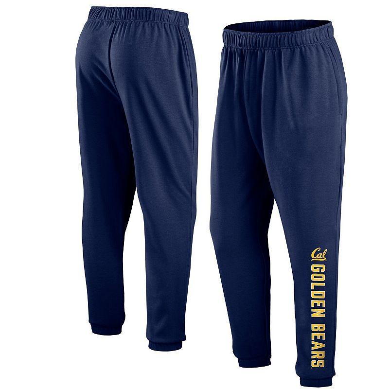 Mens Fanatics Branded Navy Cal Bears Chop Block Fleece Sweatpants Product Image