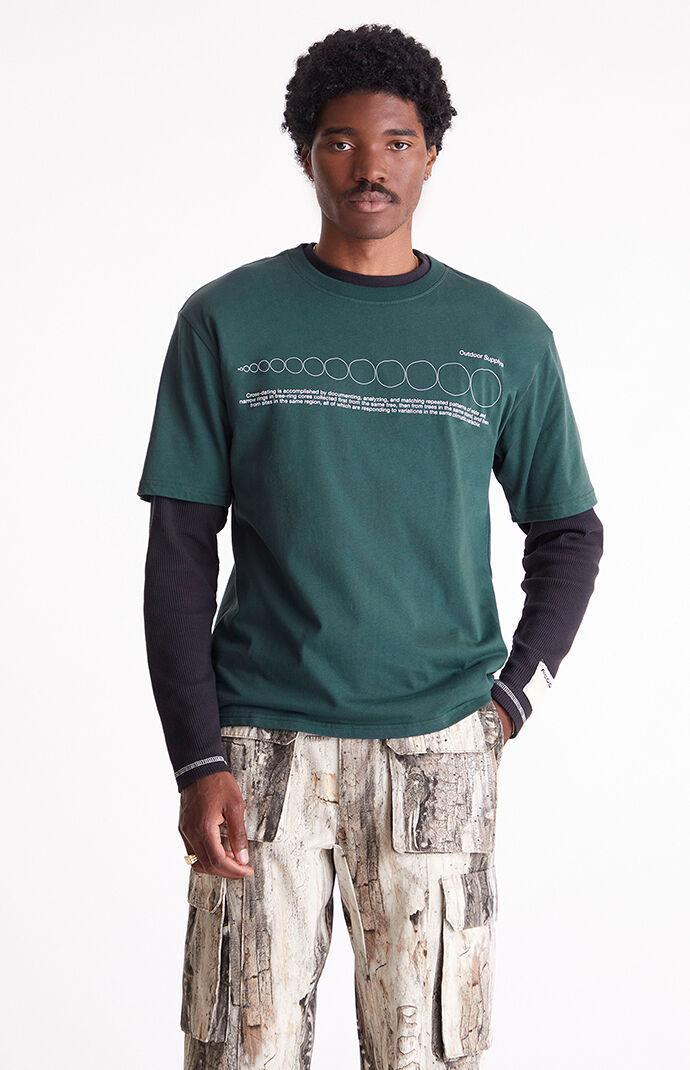 RC Outdoor Supply Mens Tree Rings T-Shirt Product Image