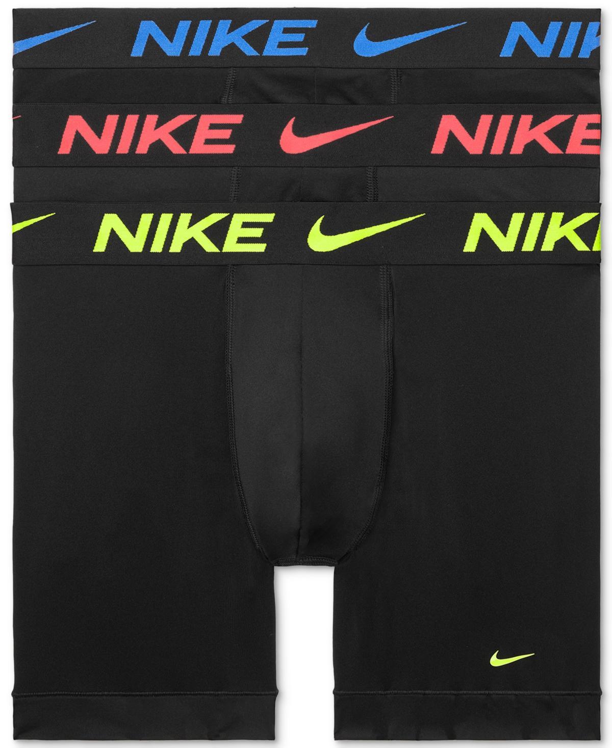 Nike Mens 3-Pk. Dri-Fit Essential Micro Boxer Briefs Product Image