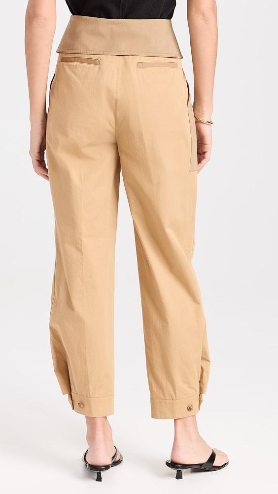 FRAME Foldover Trousers | Shopbop Product Image