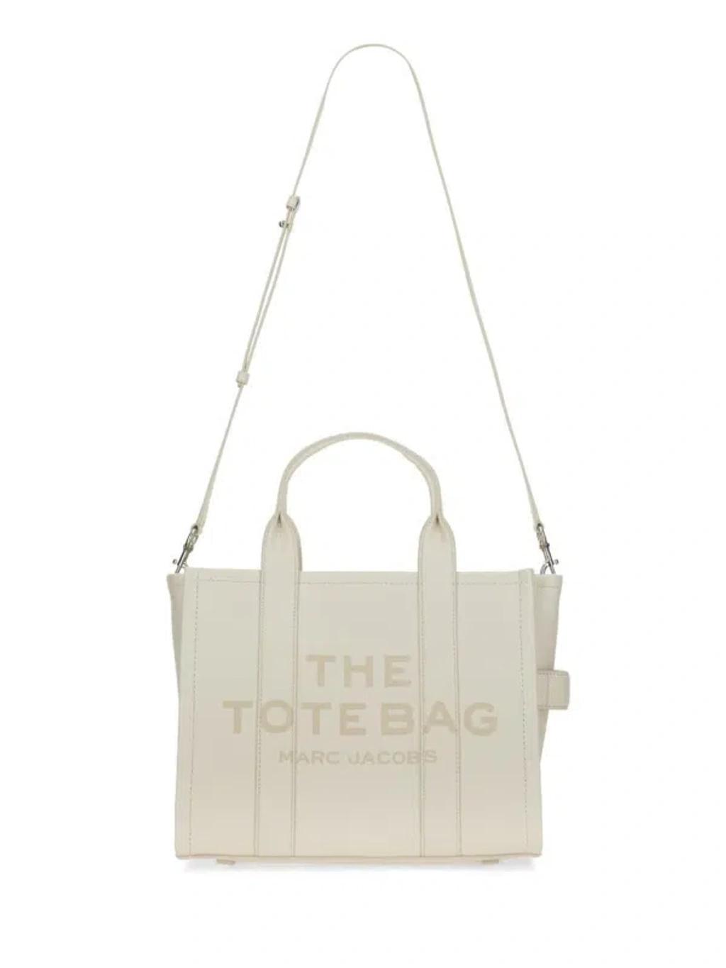 MARC JACOBS The Tote Medium Bag In White Product Image