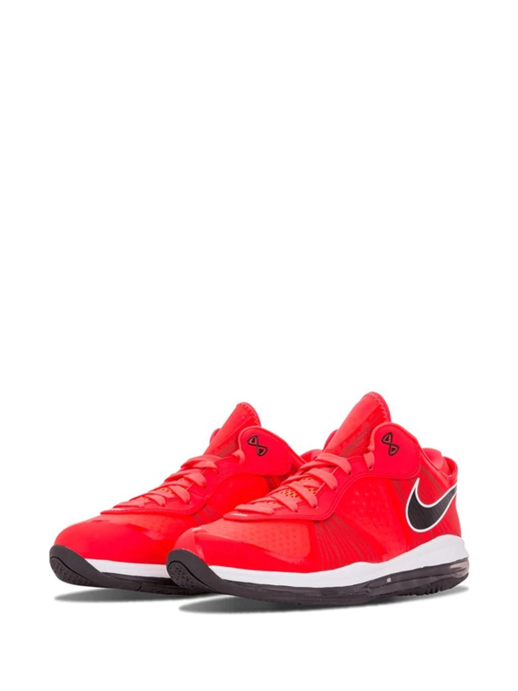 Lebron 8 V/2 Low "solar Red" Sneakers Product Image