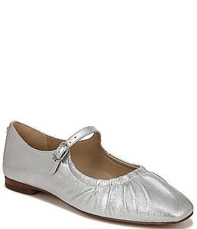 Sam Edelman Micah Leather Mary Jane Ballet Flats Product Image