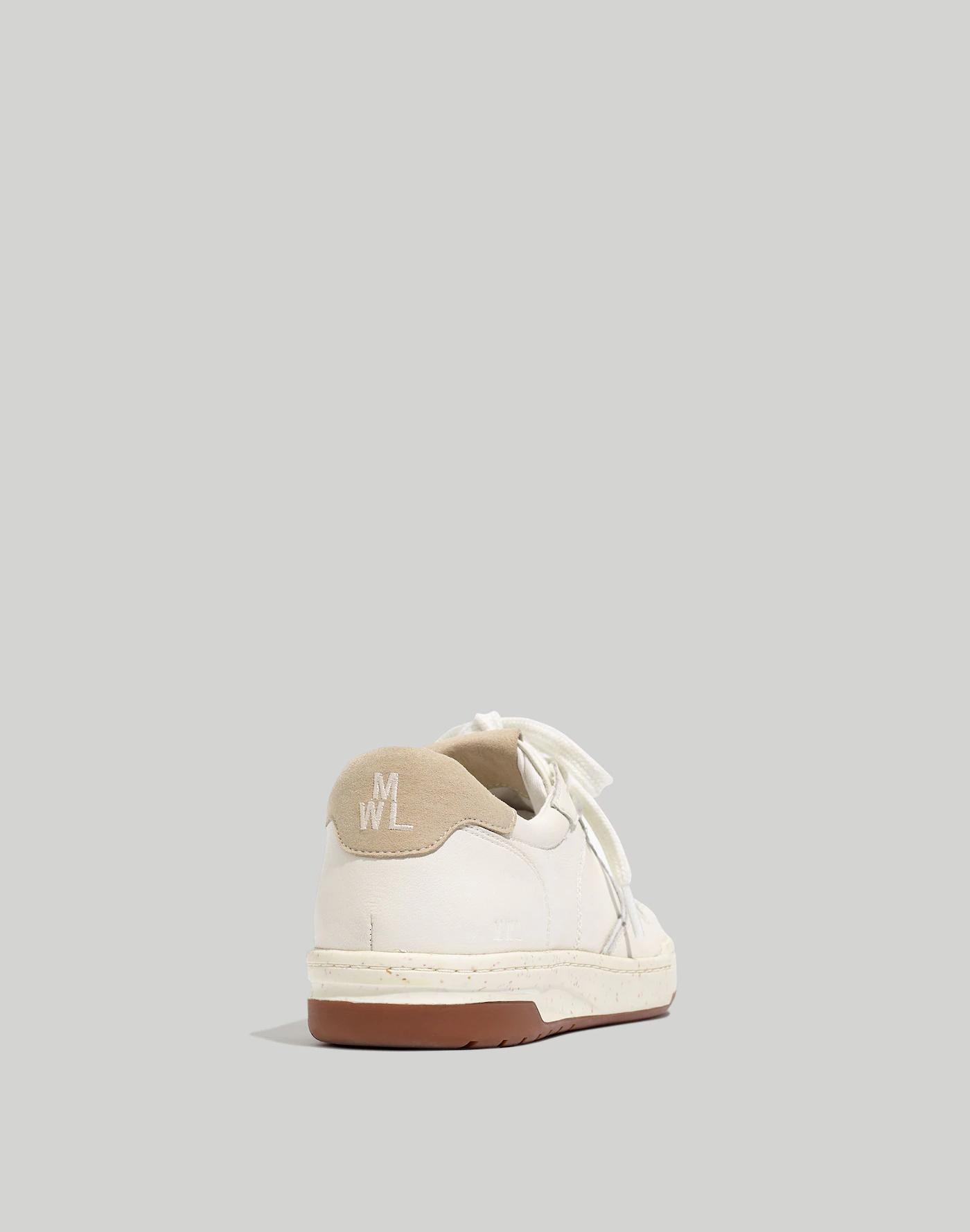 Court Sneakers in White Leather Product Image