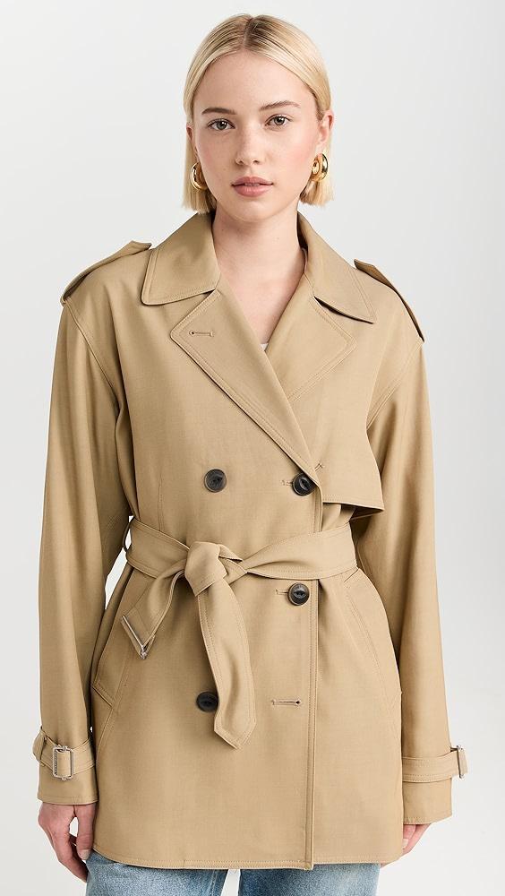 rag & bone Beverly Cropped Trench | Shopbop Product Image