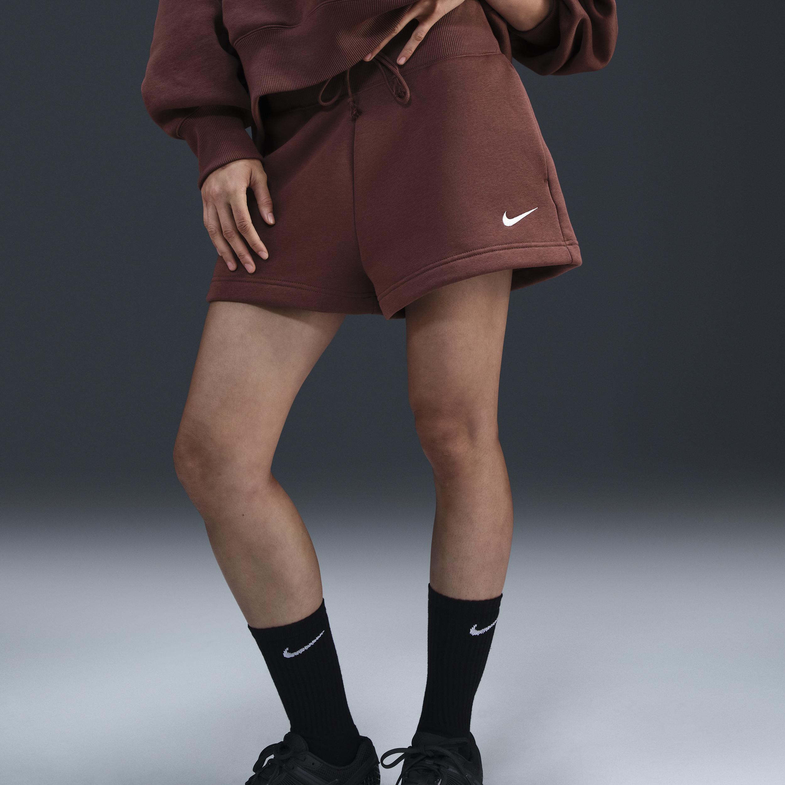 Women's Nike Sportswear Phoenix Fleece High-Waisted Loose Shorts Product Image