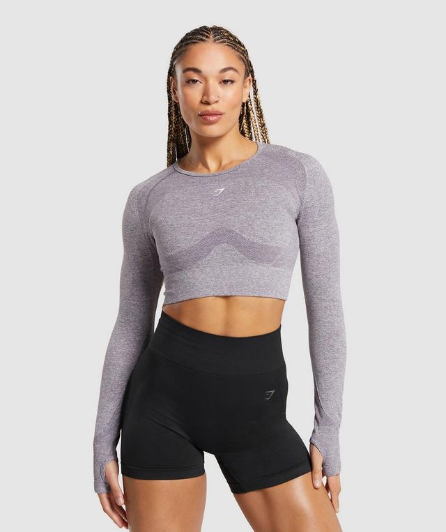 Flex Long Sleeve Crop Top Product Image