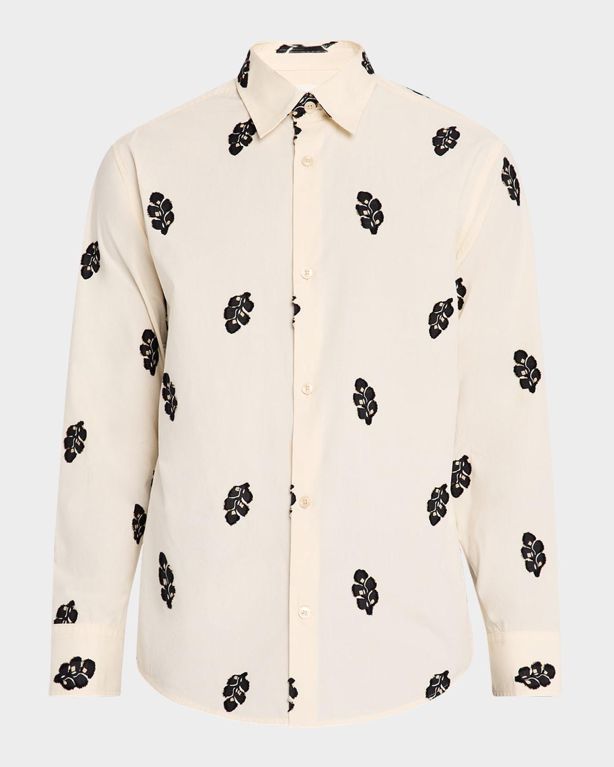 Men's Freddy Jacquard Button-Down Shirt Product Image