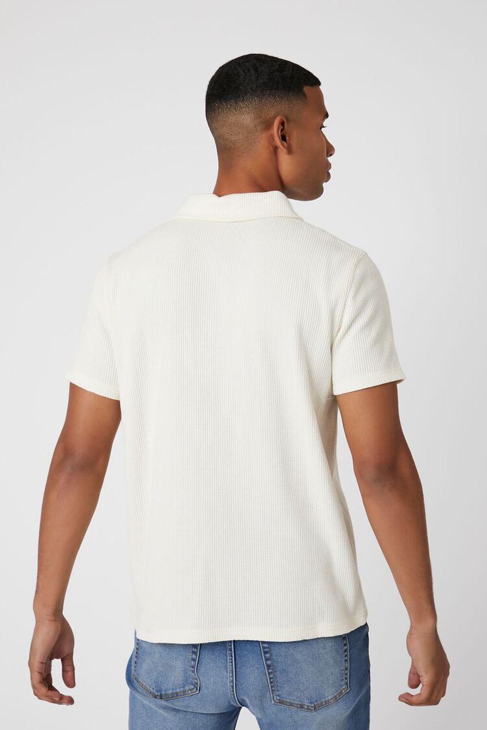 Ribbed Slim-Fit Pocket Polo Shirt | Forever 21 Product Image