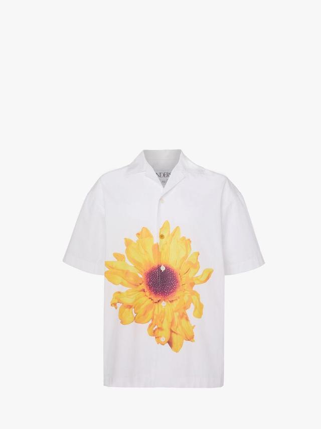 SHORT SLEEVE SHIRT in white | JW Anderson US  Product Image