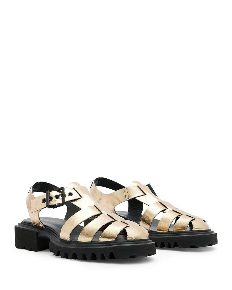 Allsaints Womens Nessa Strappy Fisherman Sandals Product Image