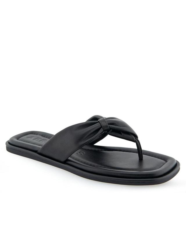 Aerosoles Bond Womens Leather Thong Sandals Product Image