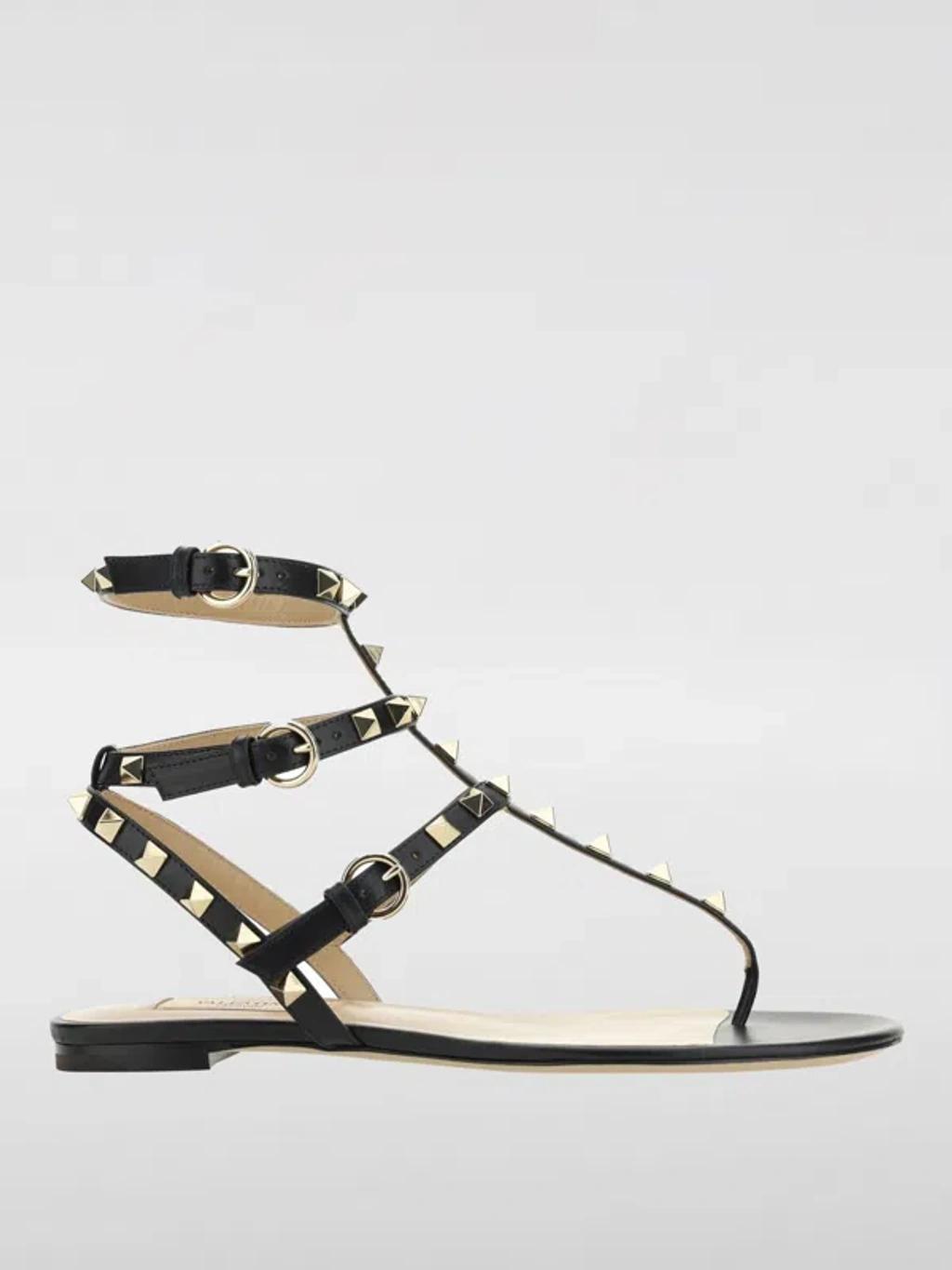 Flat Sandals  Woman Color Black product image