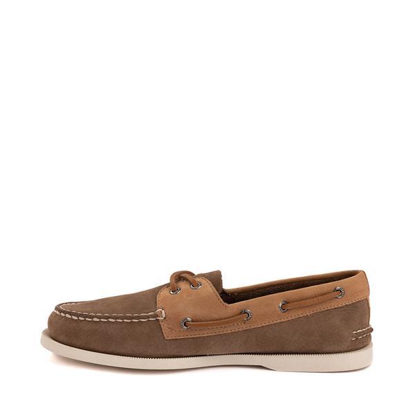 Mens Sperry Top-Sider Authentic Original™ 2-Eye Boat Shoe - Brown Product Image