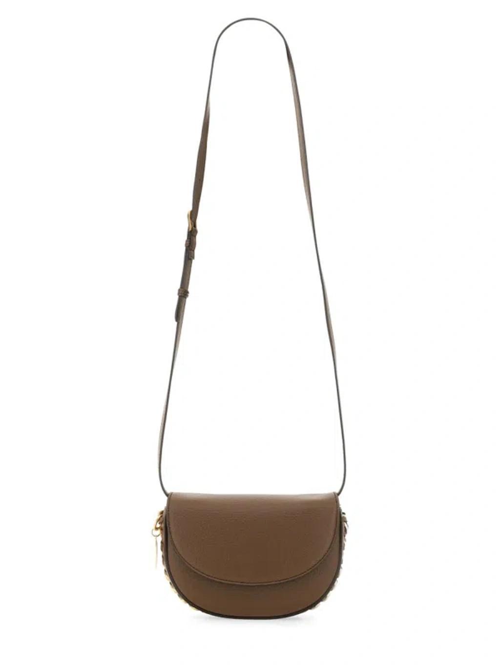 Shoulder Bag With Logo In Brown product image