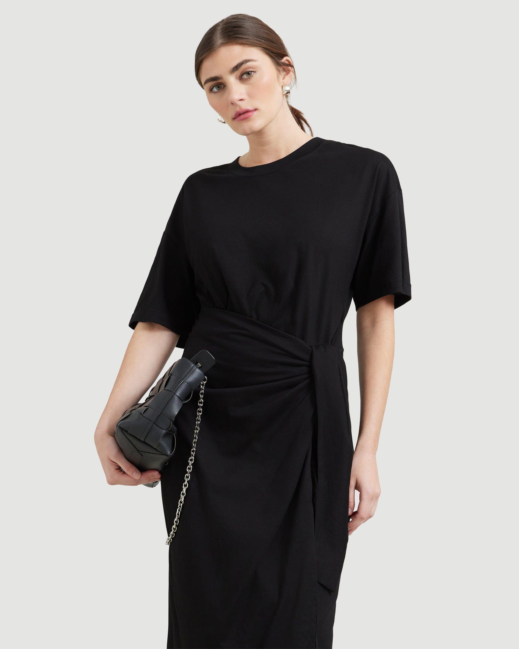 Noa Organic Cotton T-Shirt Wrap Dress Product Image