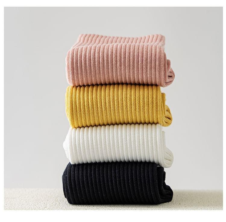 Plain Crew Socks Product Image