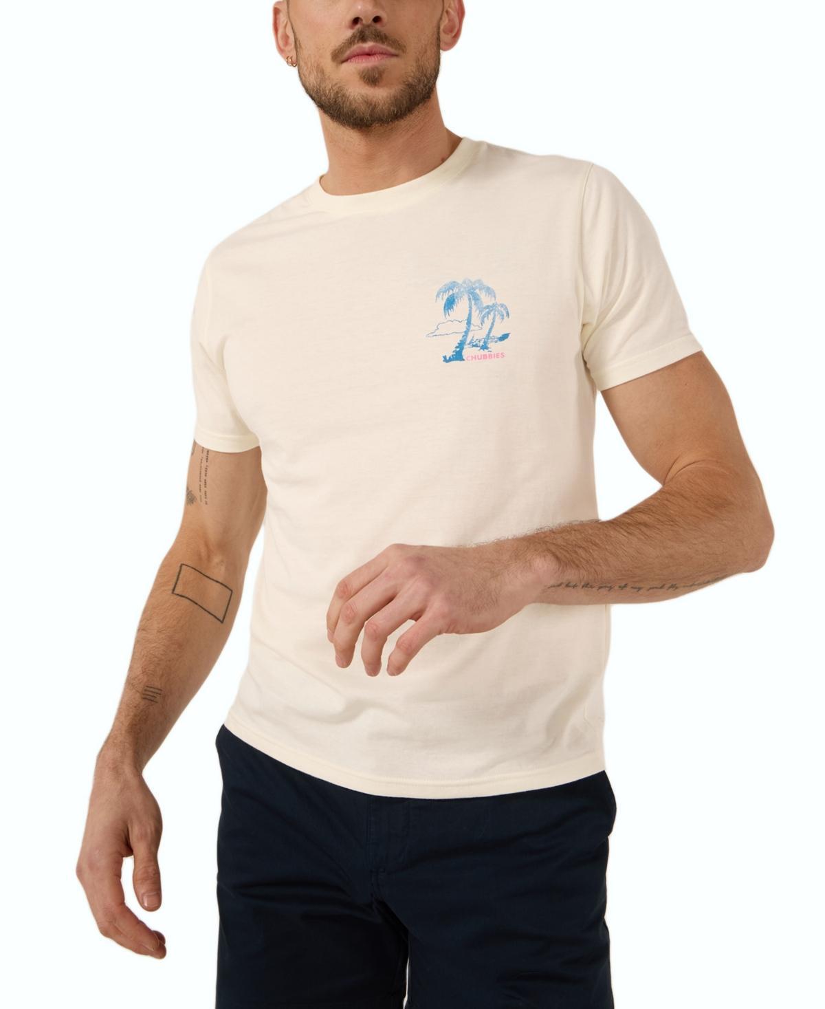 Chubbies Mens The Relaxer Relaxed-Fit Logo Graphic T-Shirt Product Image