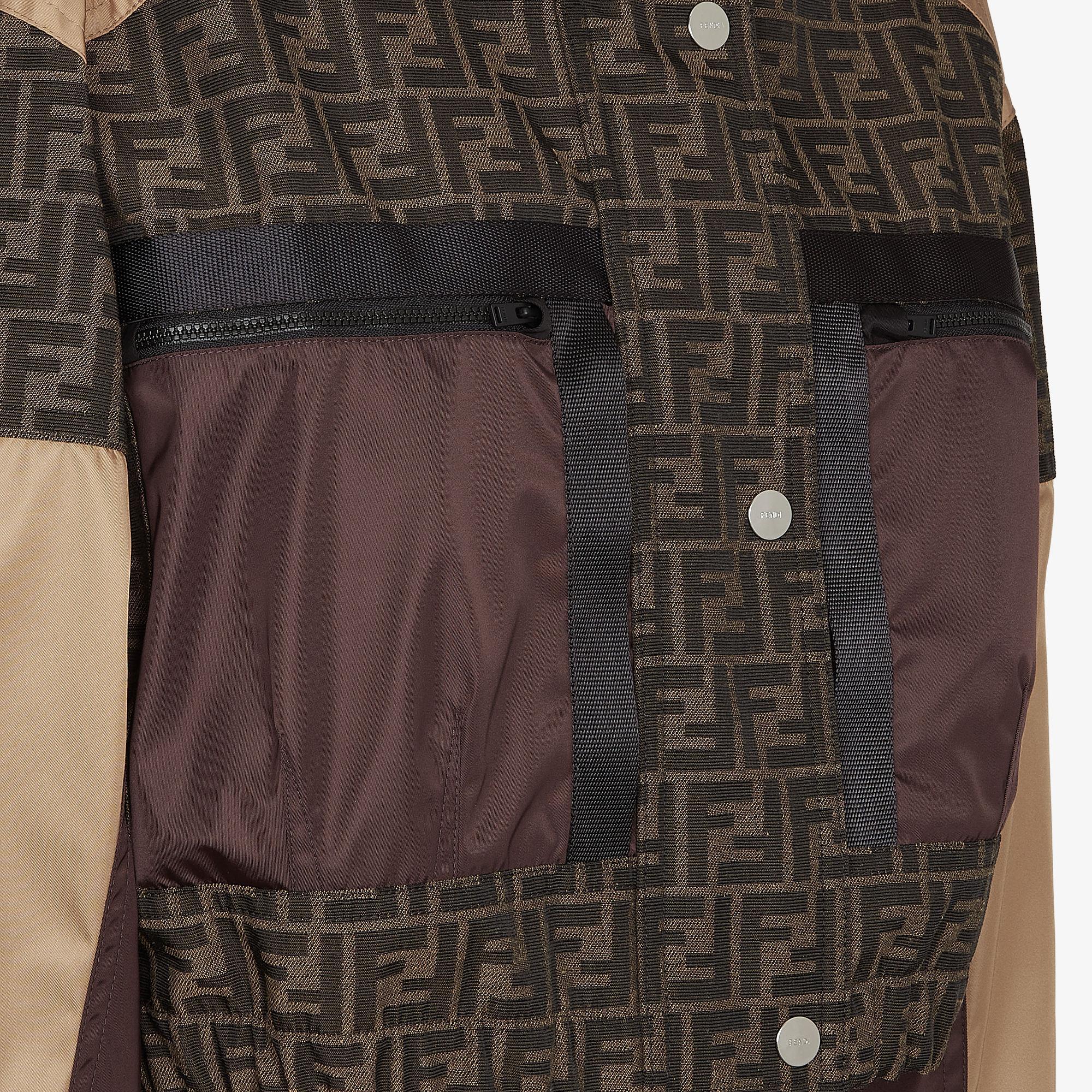 Ski JacketBrown FF canvas jacket Product Image