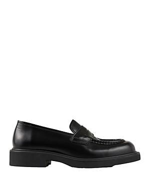 Sandro Mens Chunky Leather Loafers Product Image