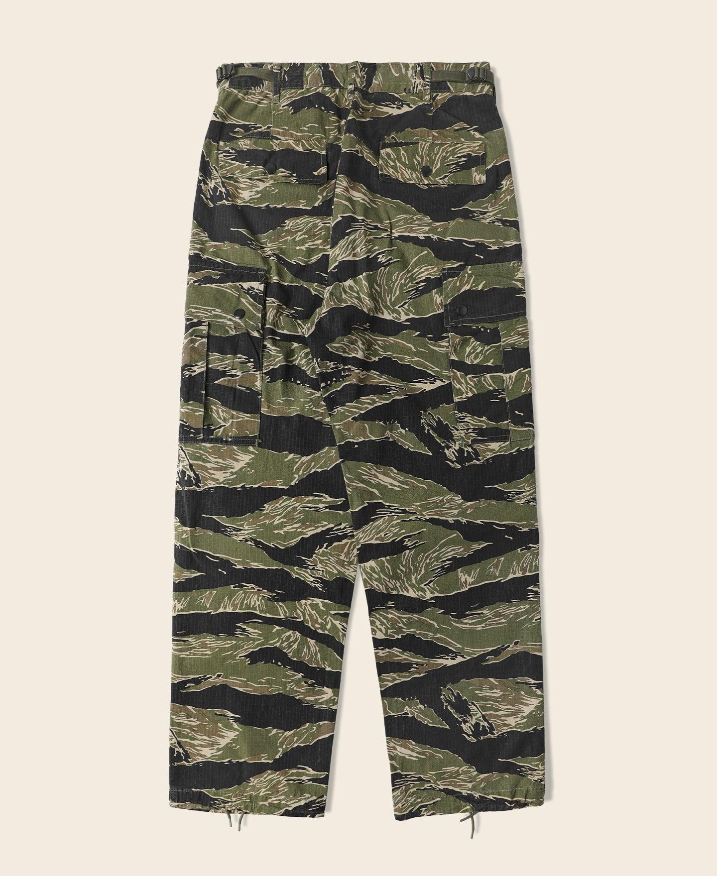 Tiger Stripe Camo Tropical Jungle Fatigue Pants Product Image