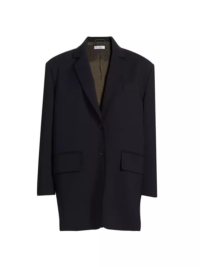 Suez Wool Oversized Blazer Product Image