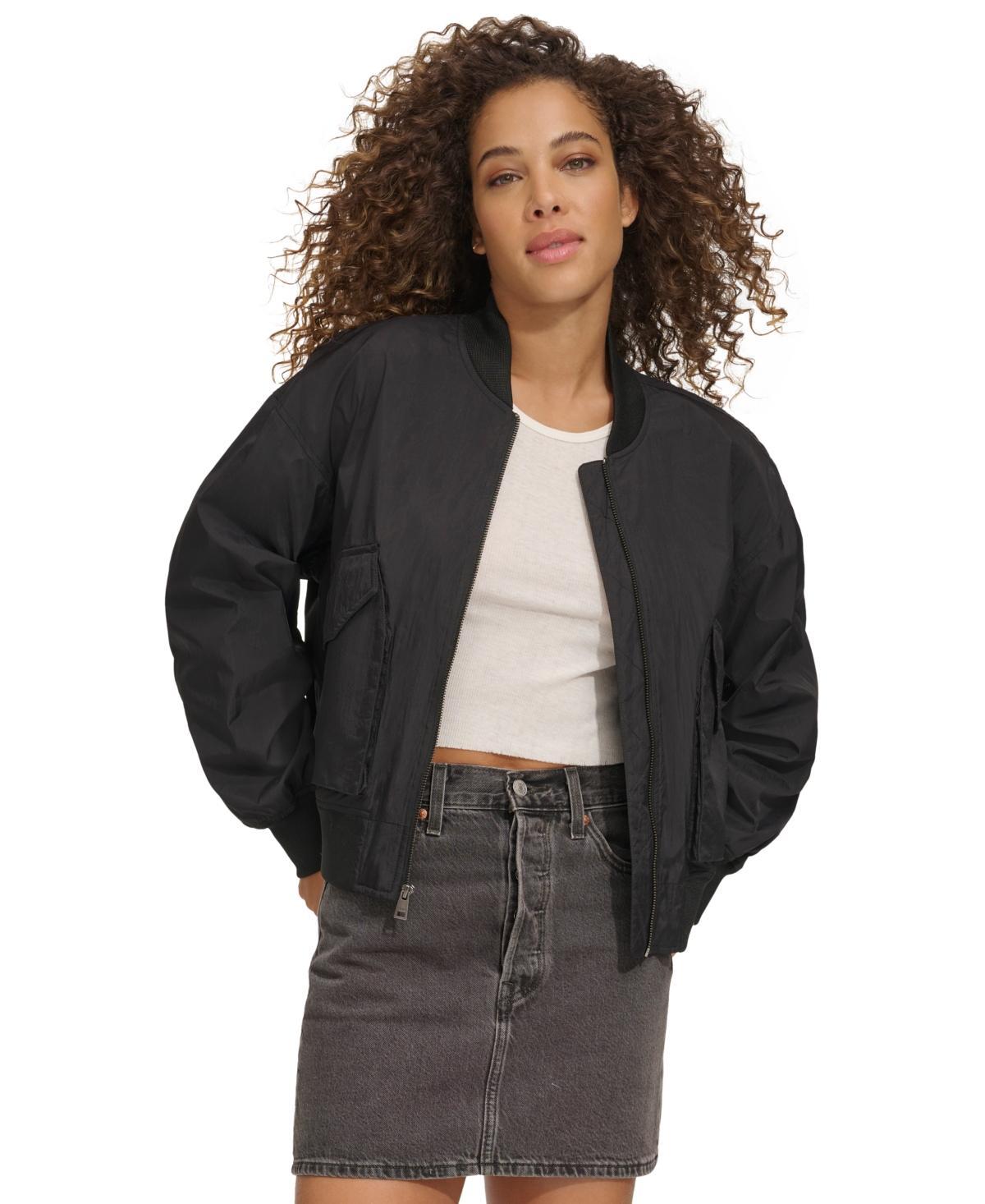 Levis Womens Lightweight Techy Bomber Jacket Product Image