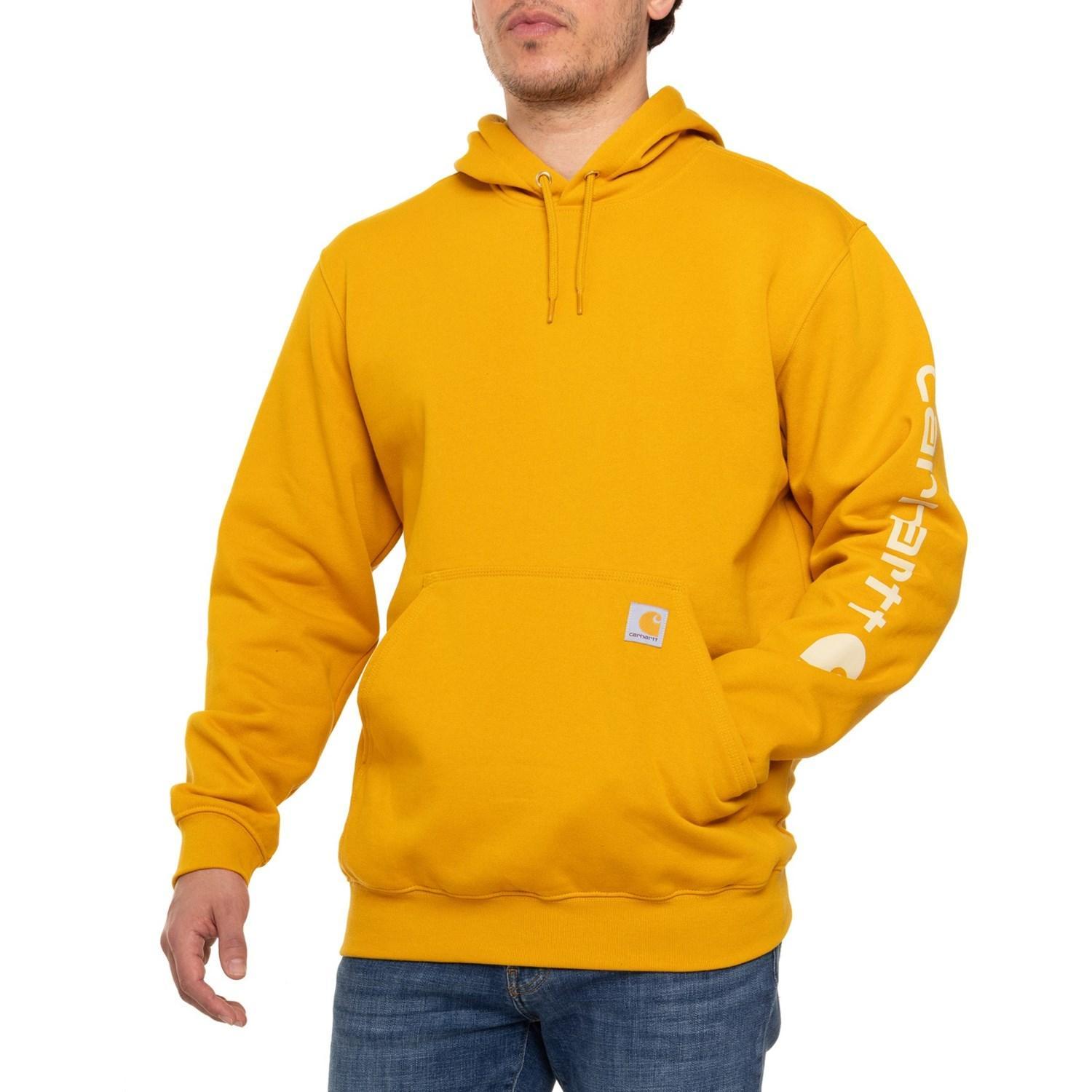 Carhartt K288 Big and Tall Loose Fit Midweight Logo Sleeve Graphic Hoodie - Factory Seconds Product Image