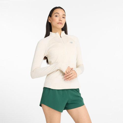 New Balance Women's Athletics Heat Grid 1/2 Zip Product Image