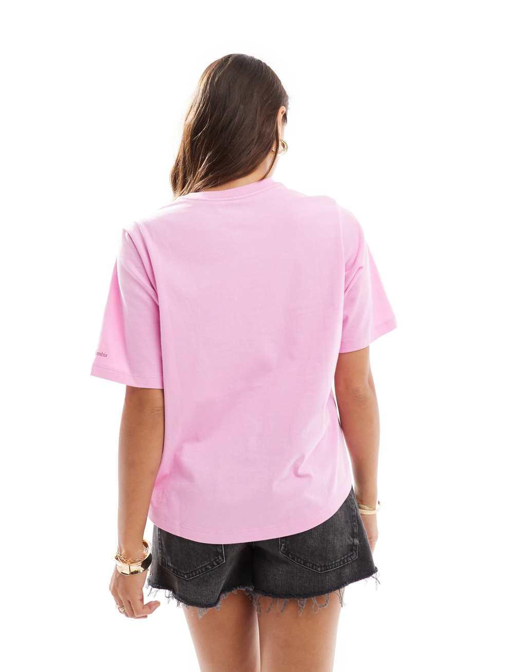 Columbia North Cascades T-Shirt in Pink Product Image