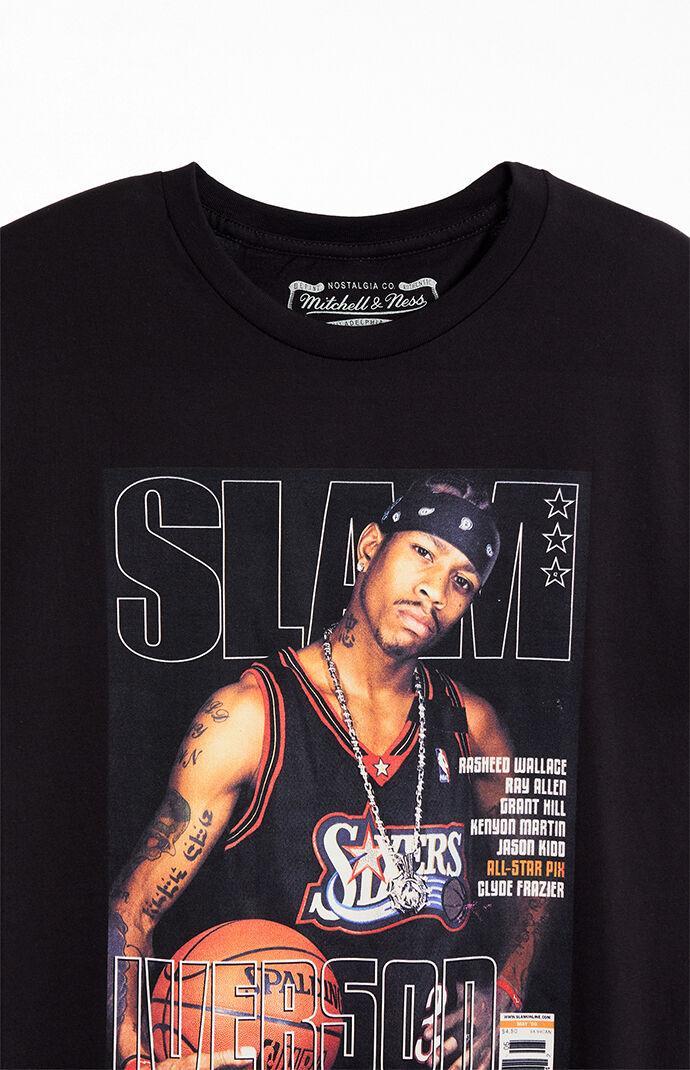 Mitchell & Ness Men's Allen Iverson Slam Mag T-Shirt Product Image