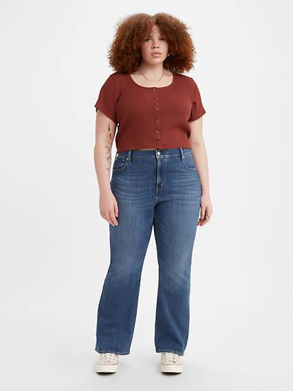 Levi's High Rise Flare Women's Jeans (Plus Size) Product Image