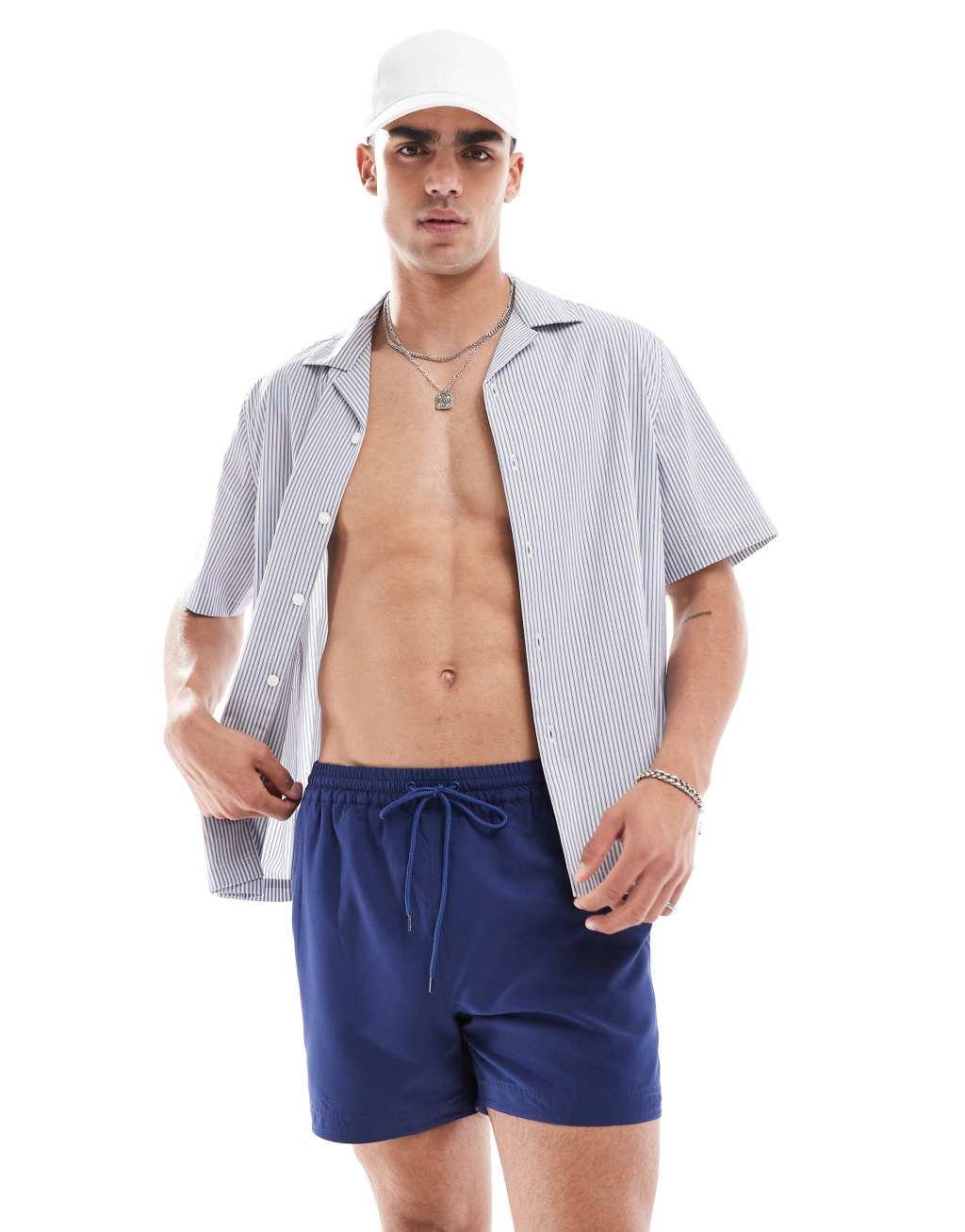 South Beach swim shorts in navy Product Image